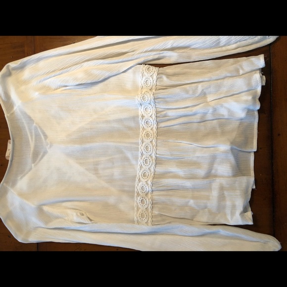 NWT Altar’d State size XS white long sleeve embroi - Picture 8 of 8